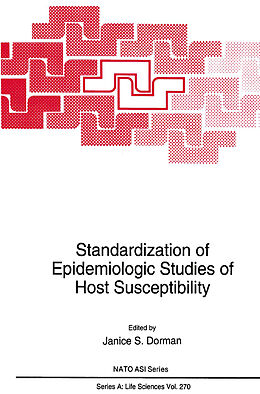 Kartonierter Einband Standardization of Epidemiologic Studies of Host Susceptibility von 