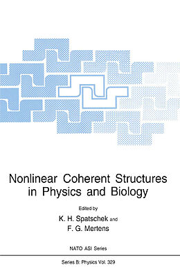 Kartonierter Einband Nonlinear Coherent Structures in Physics and Biology von 