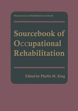 E-Book (pdf) Sourcebook of Occupational Rehabilitation von 