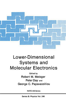 Couverture cartonnée Lower-Dimensional Systems and Molecular Electronics de 