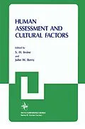 E-Book (pdf) Human Assessment and Cultural Factors von John W. Berry, S. H. Irvine