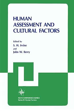 E-Book (pdf) Human Assessment and Cultural Factors von John W. Berry, S. H. Irvine
