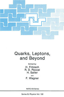 Couverture cartonnée Quarks, Leptons, and Beyond de H. Fritzsch, H. Wagner, H. Saller