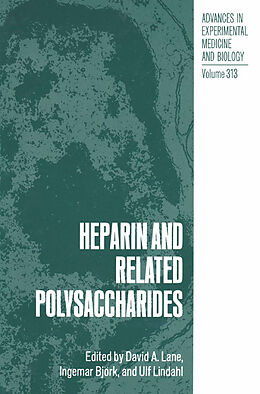 Kartonierter Einband Heparin and Related Polysaccharides von 