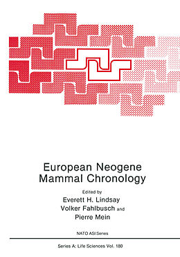 Kartonierter Einband European Neogene Mammal Chronology von 