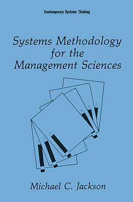 Couverture cartonnée Systems Methodology for the Management Sciences de Michael C. Jackson