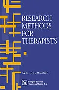 E-Book (pdf) Research Methods for Therapists von Avril Drummond, Jo Campling