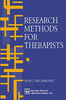 E-Book (pdf) Research Methods for Therapists von Avril Drummond, Jo Campling