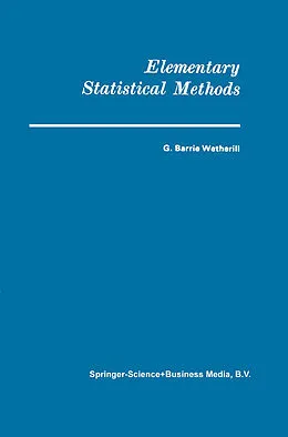 E-Book (pdf) Elementary Statistical Methods von G. Barrie Wetherill