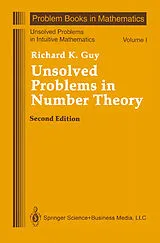 E-Book (pdf) Unsolved Problems in Number Theory von Richard Guy