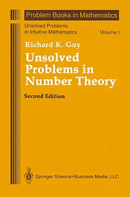 E-Book (pdf) Unsolved Problems in Number Theory von Richard Guy