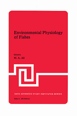 Kartonierter Einband Environmental Physiology of Fishes von M. A. Ali
