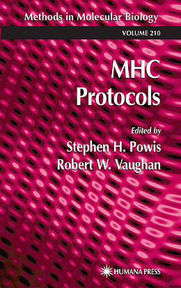 Couverture cartonnée MHC Protocols de 