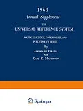 E-Book (pdf) 1968 Annual Supplement von John B. Simeone, Alfred De Grazia, Carl E. Martinson