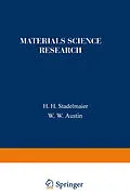 E-Book (pdf) Materials Science Research von H. H. Stadelmaier, W. W. Austin