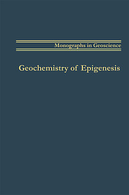 Couverture cartonnée Geochemistry of Epigenesis de A. I. Perel man