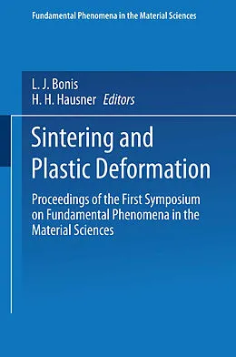 E-Book (pdf) Sintering and Plastic Deformation von L. J. Bonish, H. H. Hausner