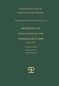 E-Book (pdf) Properties and applications of low-temperature plasma von Kenneth A. Loparo, Kenneth A. Loparo