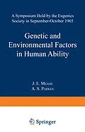 E-Book (pdf) Genetic and Environmental Factors in Human Ability von James E. Meade, A. S. Parkes