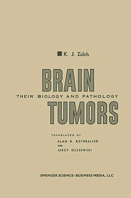 E-Book (pdf) Brain Tumors von Klaus Joachim Zülch