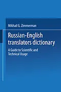 E-Book (pdf) Russian-English Translators Dictionary von Mikhail G. Zimmerman