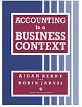 E-Book (pdf) Accounting in a Business Context von AIDAN BERRY and ROBIN Jarvis