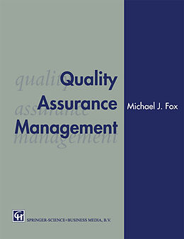E-Book (pdf) Quality Assurance Management von Michael J. Fox