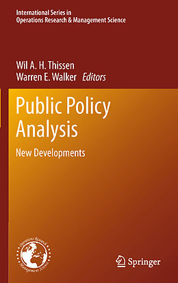 Kartonierter Einband Public Policy Analysis von 