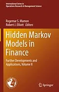 E-Book (pdf) Hidden Markov Models in Finance von Rogemar S. Mamon, Robert J. Elliott