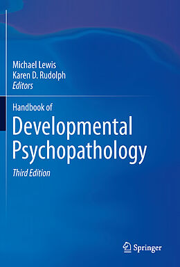 Couverture cartonnée Handbook of Developmental Psychopathology de 