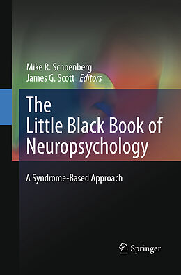 Couverture cartonnée The Little Black Book of Neuropsychology de 