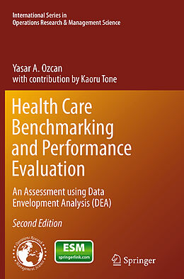 Couverture cartonnée Health Care Benchmarking and Performance Evaluation de Yasar A. Ozcan