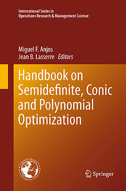 Couverture cartonnée Handbook on Semidefinite, Conic and Polynomial Optimization de 