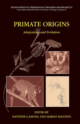 Couverture cartonnée Primate Origins: Adaptations and Evolution de 