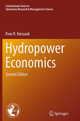 Couverture cartonnée Hydropower Economics de Finn R. Førsund