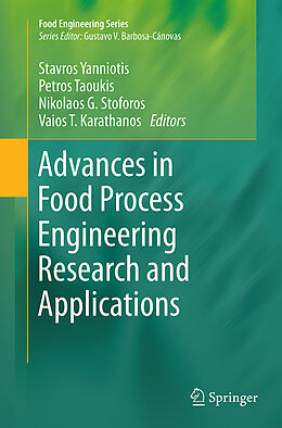 Kartonierter Einband Advances in Food Process Engineering Research and Applications von 