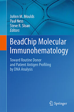 Couverture cartonnée BeadChip Molecular Immunohematology de 