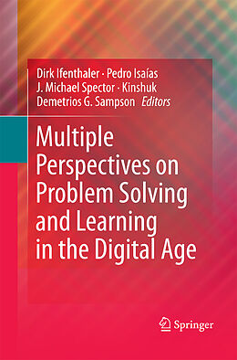 Kartonierter Einband Multiple Perspectives on Problem Solving and Learning in the Digital Age von 