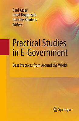 Couverture cartonnée Practical Studies in E-Government de 