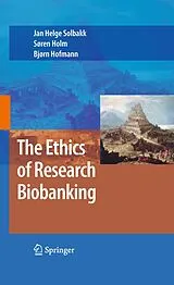 Kartonierter Einband The Ethics of Research Biobanking von 