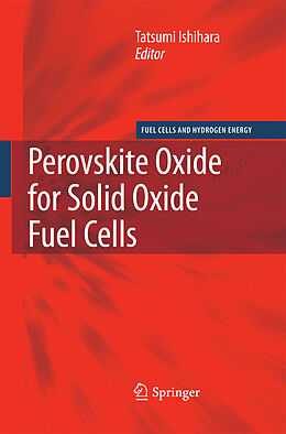 Kartonierter Einband Perovskite Oxide for Solid Oxide Fuel Cells von 