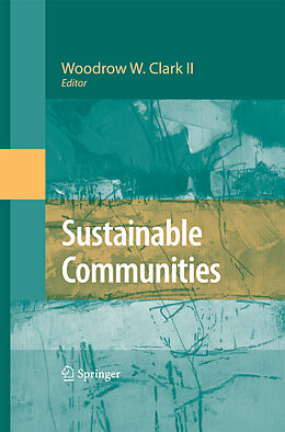 Couverture cartonnée Sustainable Communities de 