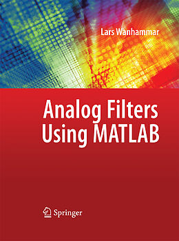 Couverture cartonnée Analog Filters using MATLAB de Lars Wanhammar