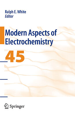 Couverture cartonnée Modern Aspects of Electrochemistry 45 de 