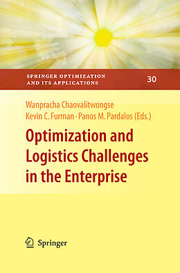 Couverture cartonnée Optimization and Logistics Challenges in the Enterprise de 