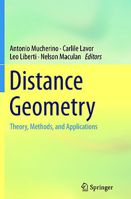 Couverture cartonnée Distance Geometry de 