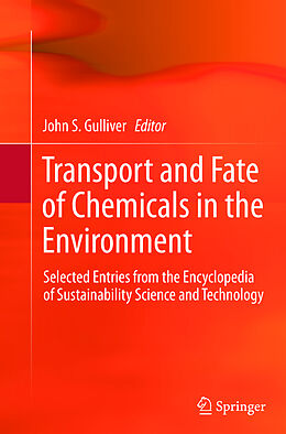 Couverture cartonnée Transport and Fate of Chemicals in the Environment de 