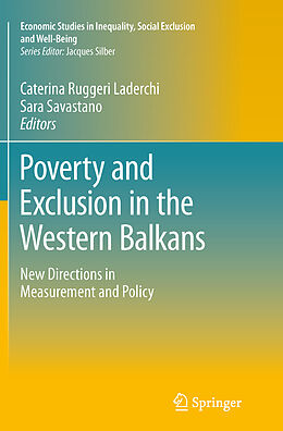 Couverture cartonnée Poverty and Exclusion in the Western Balkans de 