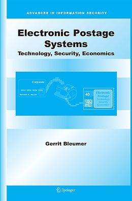 Kartonierter Einband Electronic Postage Systems von Gerrit Bleumer