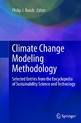 Kartonierter Einband Climate Change Modeling Methodology von 